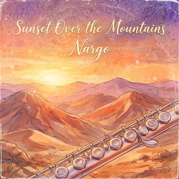 Обложка Sunset Over the Mountains — Nargo